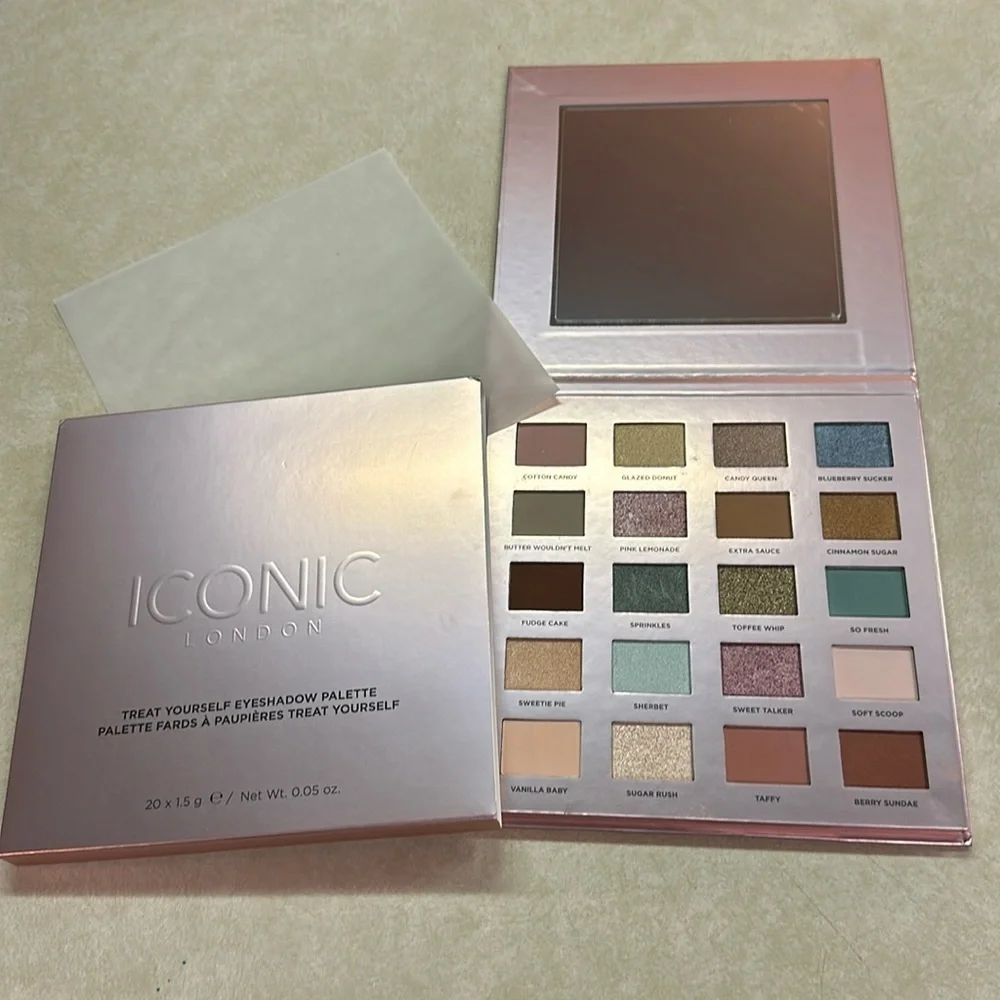 Iconic London Treat Yourself Eyeshadow Palette New In Box